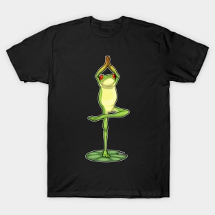 Frog Yoga Fitness Sports T-Shirt